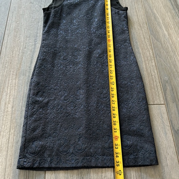 Navy Harlowe and Graham Sheath Dress - Picture 3 of 8